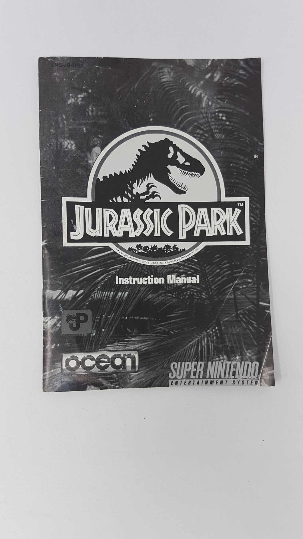 Jurassic Park [manual] - Super Nintendo | SNES
