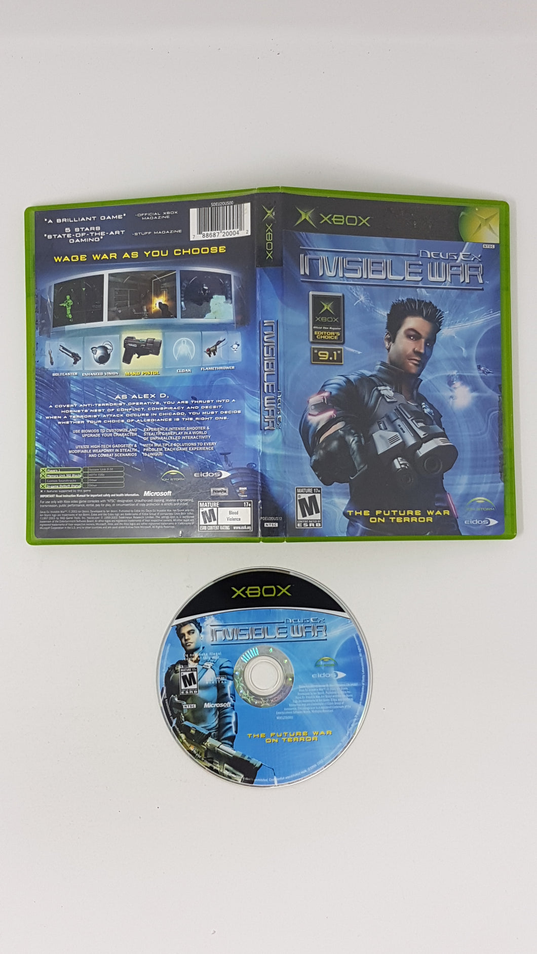 Deus Ex Invisible War [cb] - Microsoft Xbox
