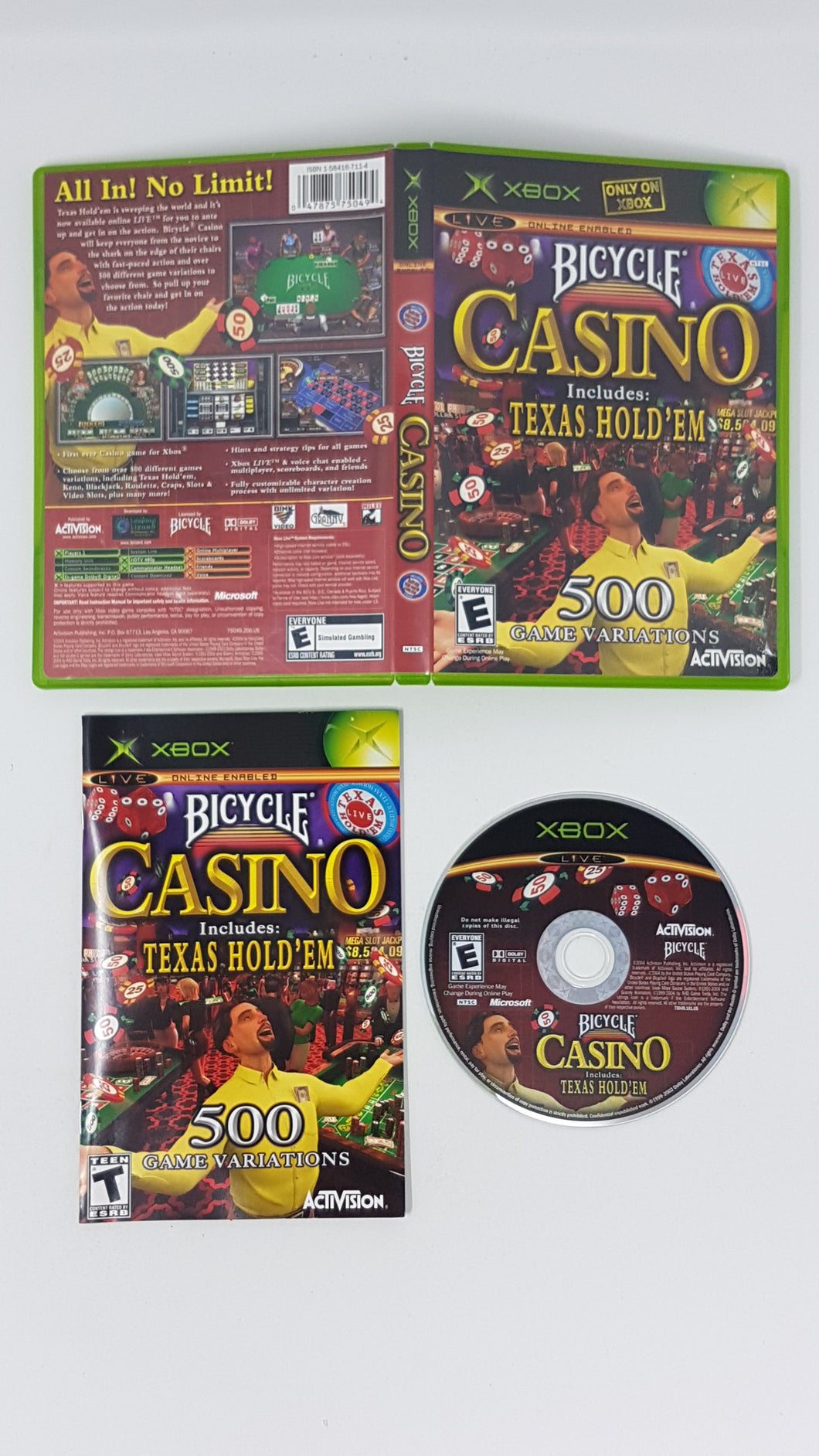 xbox - bicycle casino