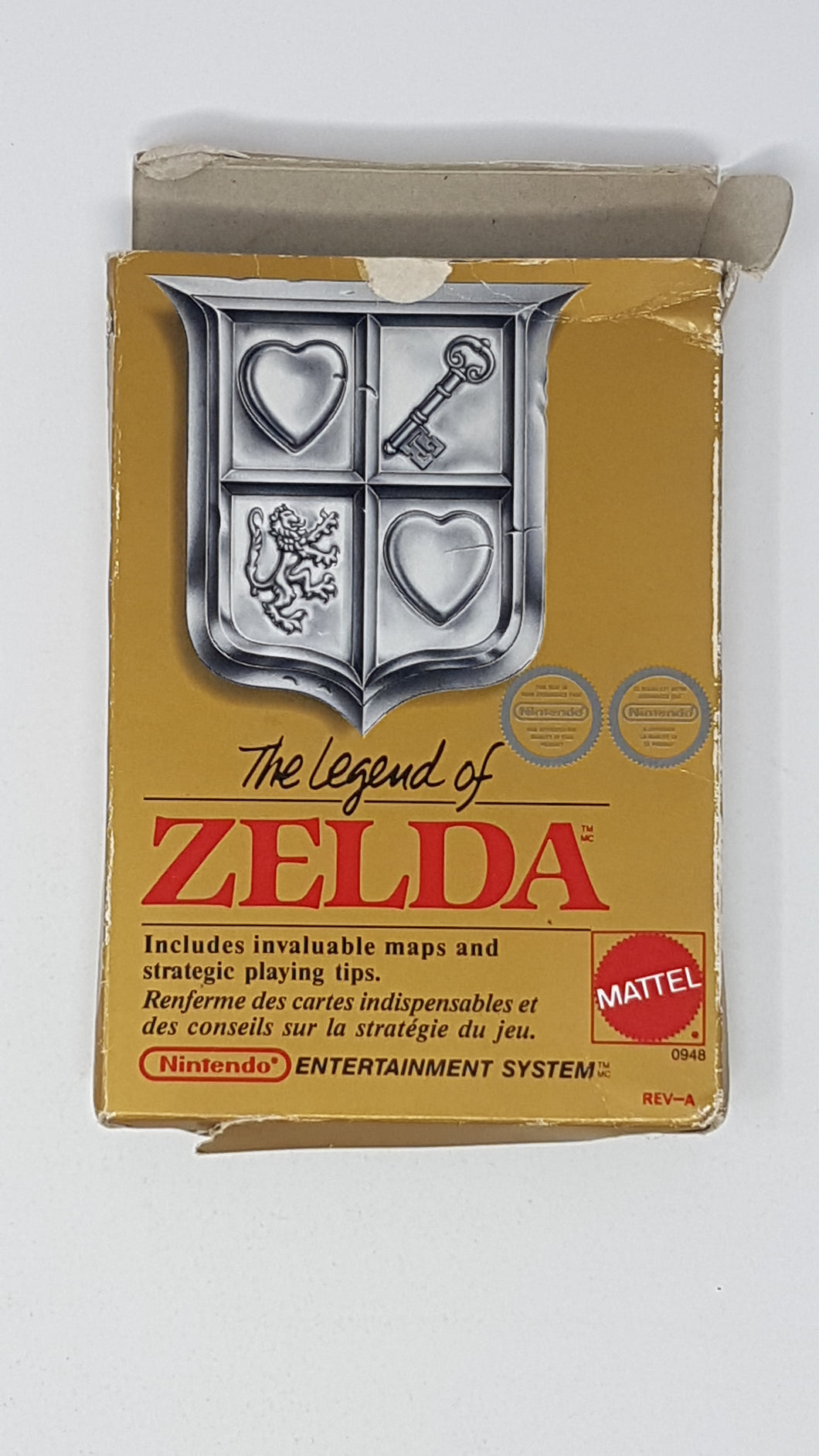 NES - Legend of Zelda [boîte]