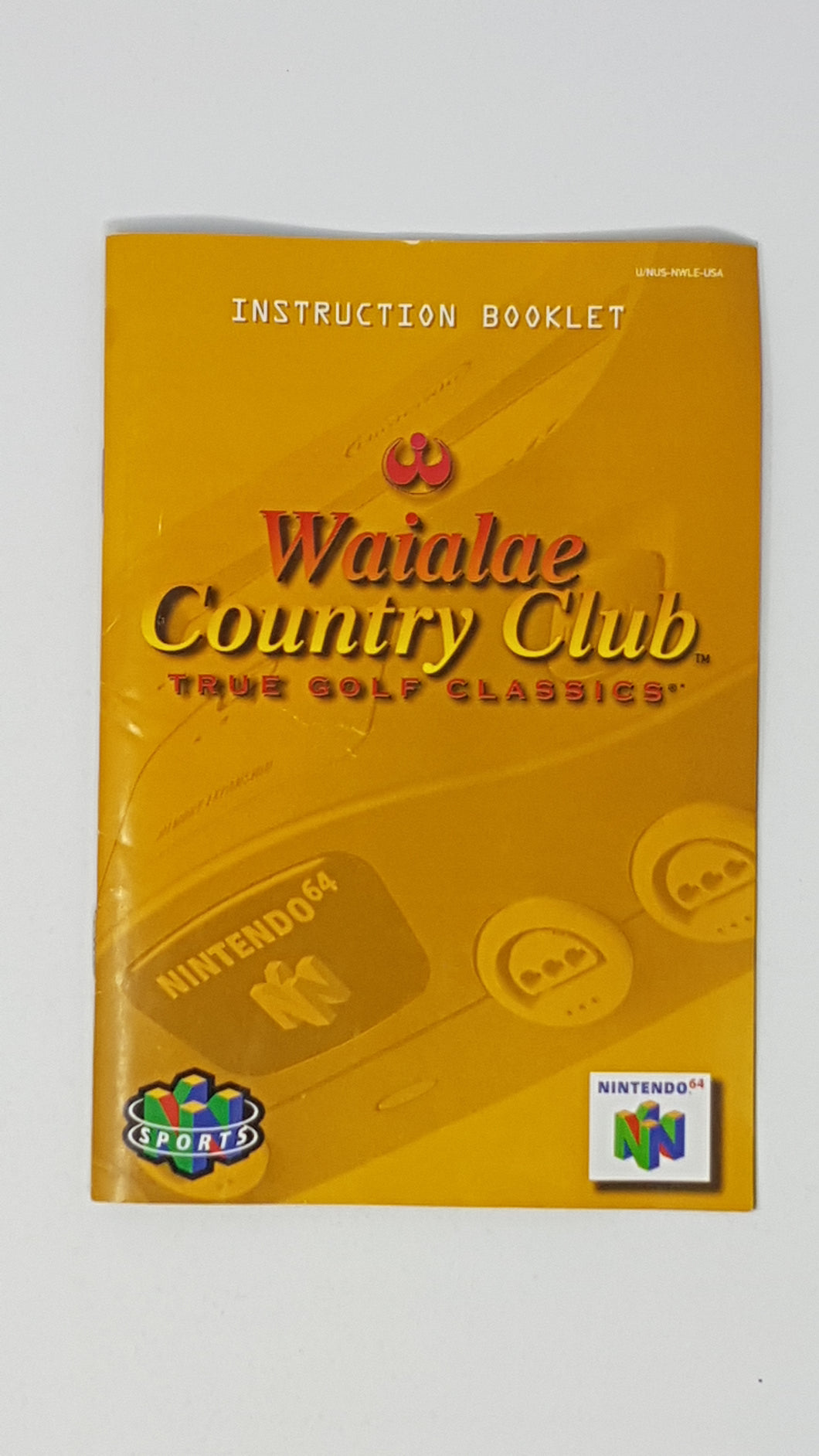 Waialae Country Club [manual] - Nintendo 64 | N64