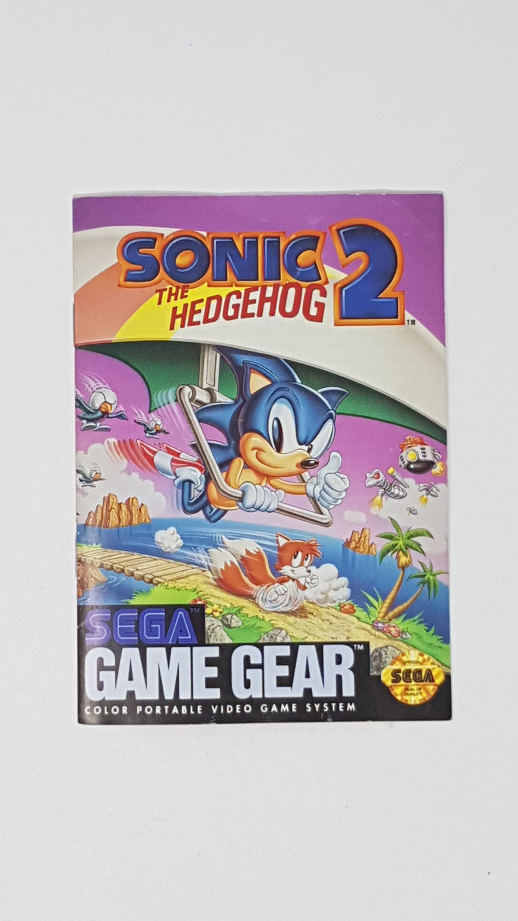 Sonic the Hedgehog 2 [manual] - Sega GameGear