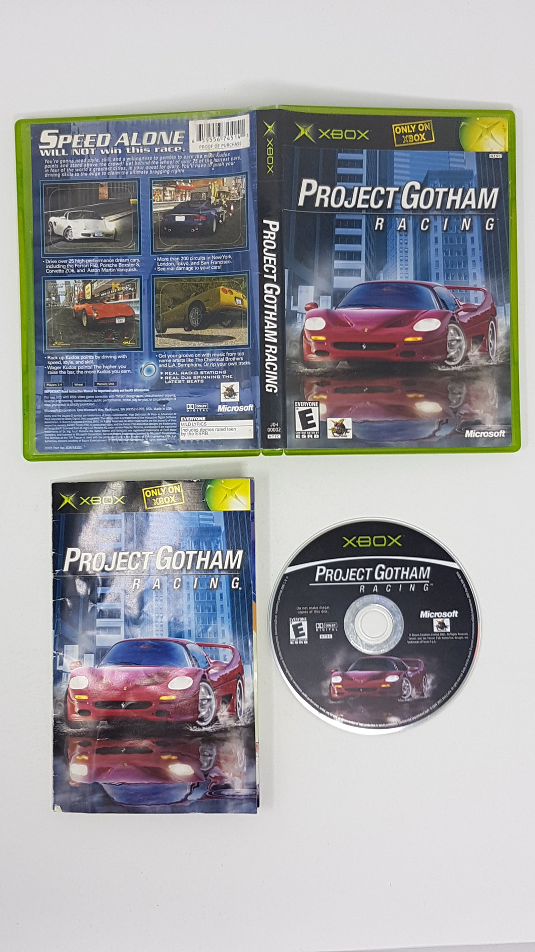 Project Gotham Racing - Microsoft Xbox