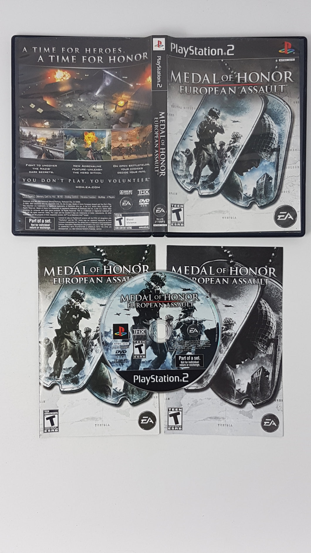 Medal of Honor European Assault  - Sony Playstation 2 | PS2