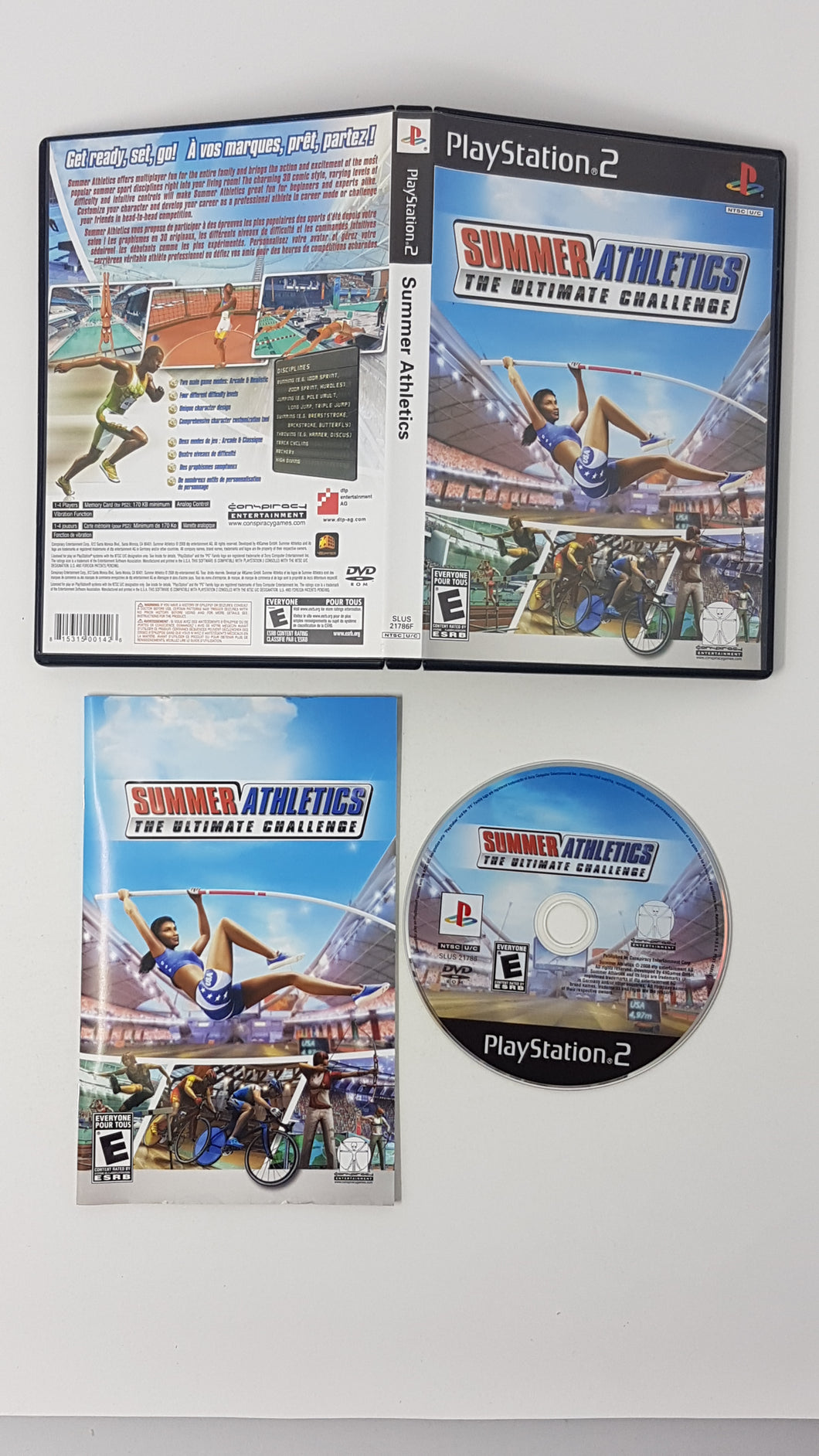 Summer Athletics The Ultimate Challenge [cib] - Sony Playstation 2 | PS2