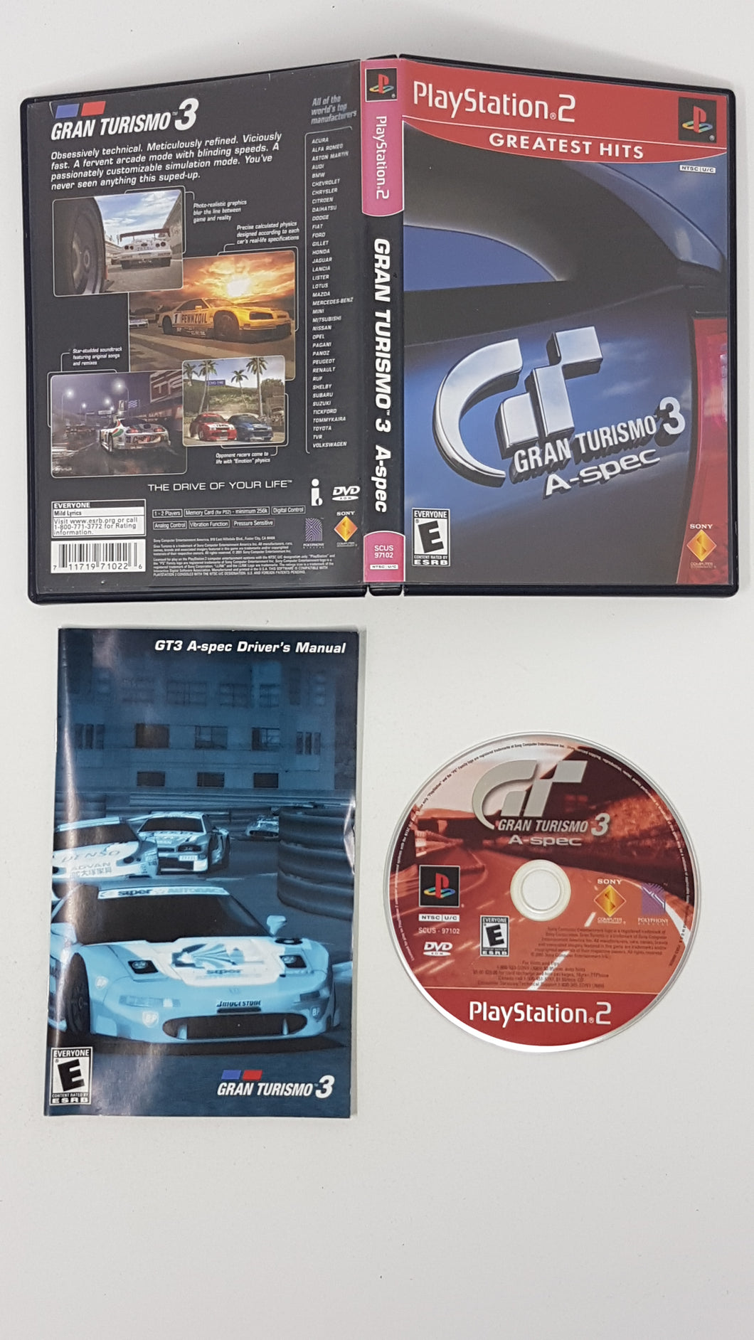 Gran Turismo 3 [Grands succès] - Sony Playstation 2 | PS2