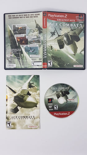 PS2 Ace Combat 5 The Unsung War Greatest Hits