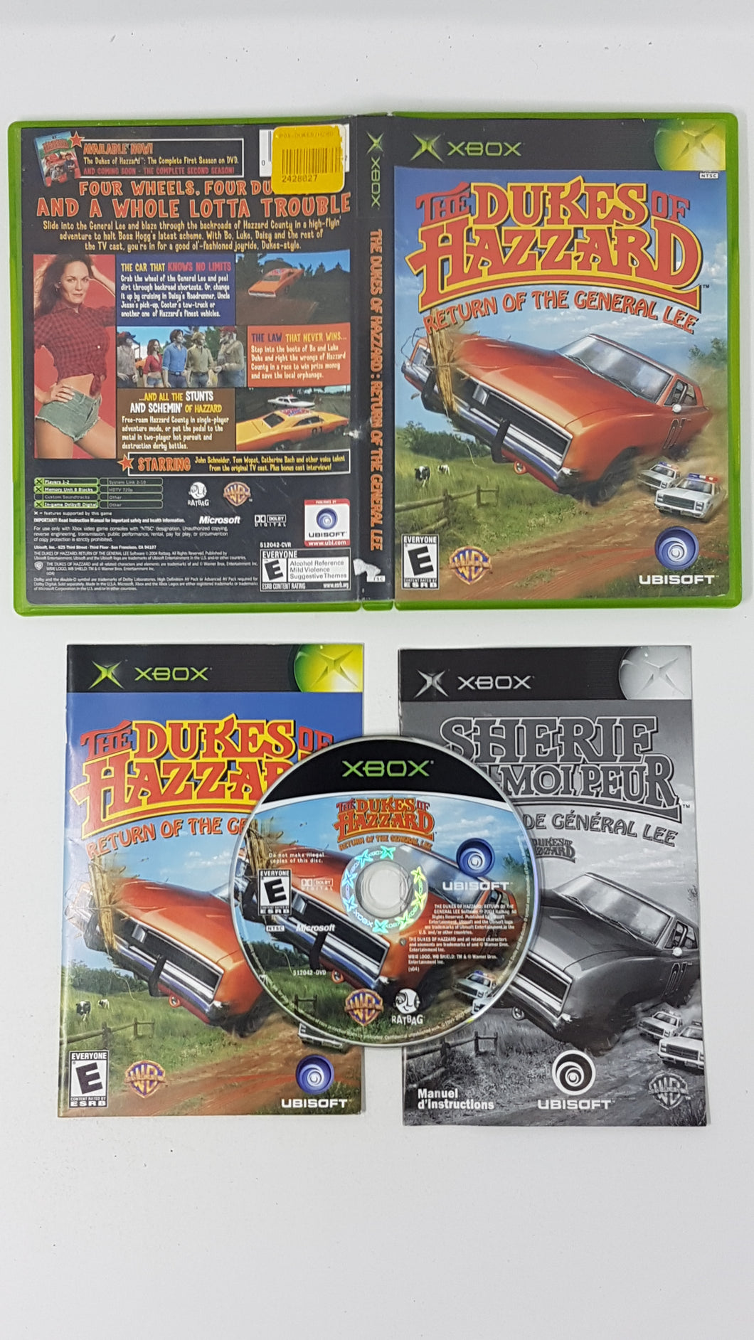 Dukes of Hazzard Return of the General Lee - Microsoft Xbox