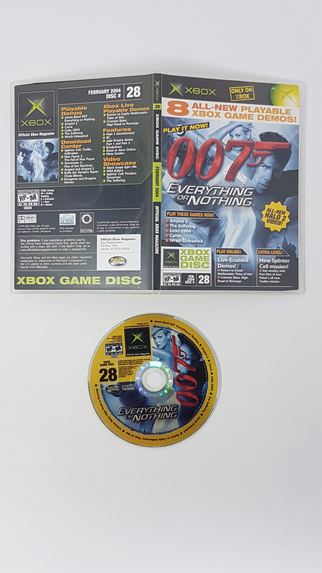 Official Xbox Magazine Game Disc 28 - Microsoft Xbox