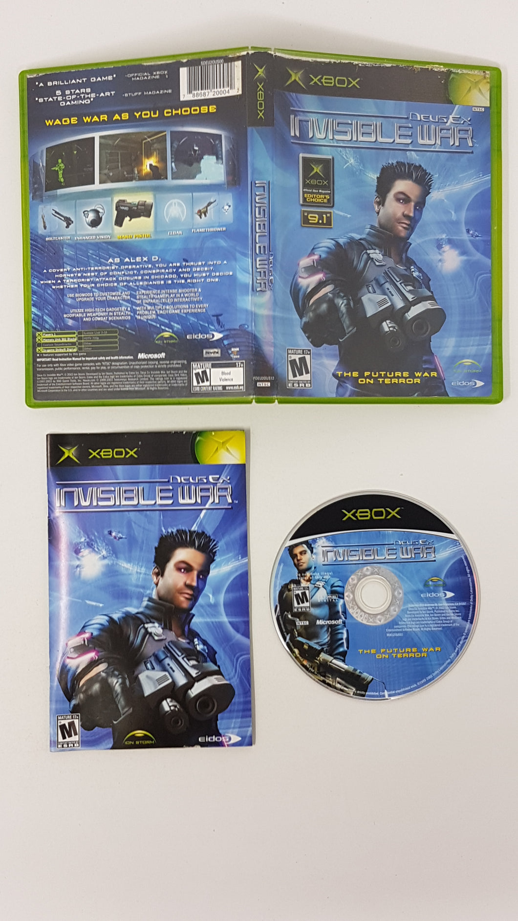 Deus Ex Invisible War [cib] - Microsoft Xbox