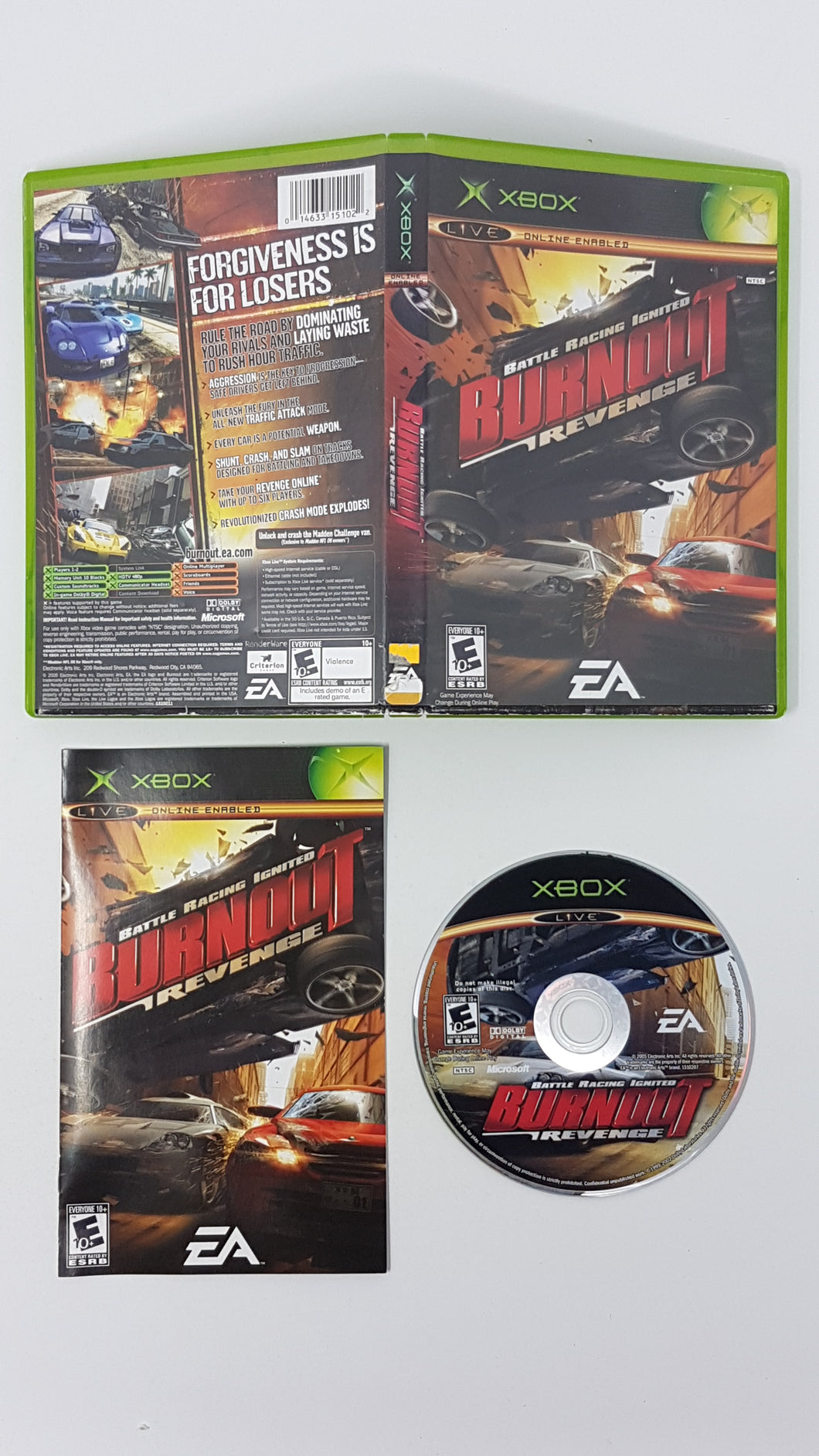 Burnout Revenge - Microsoft Xbox