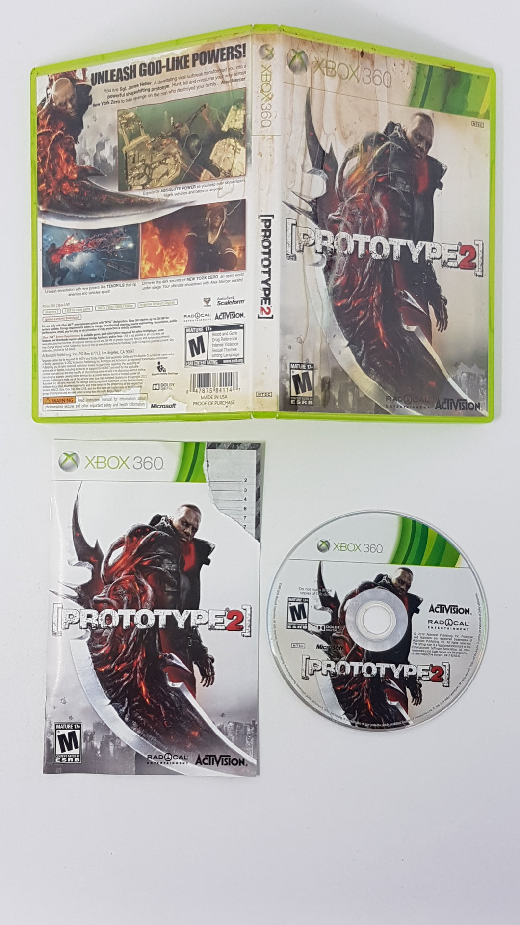 Prototype 2 [cib] - Microsoft Xbox 360