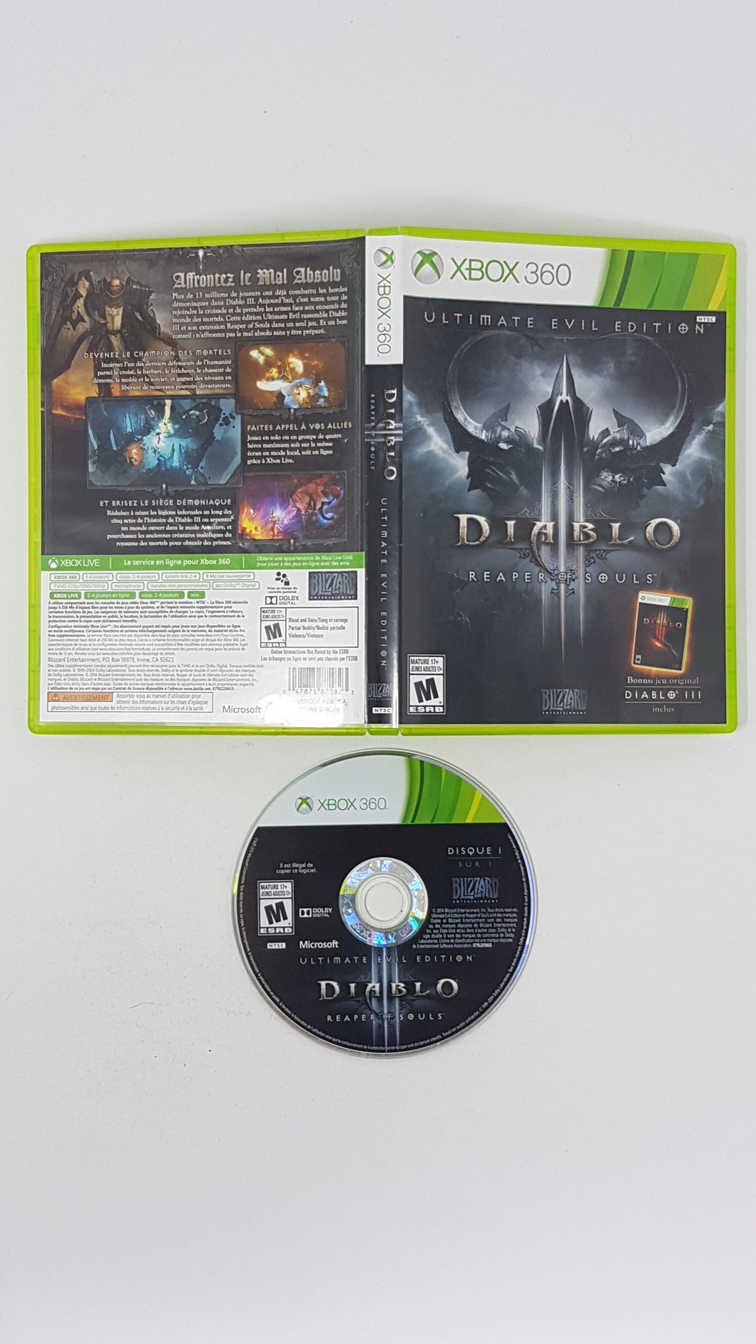 Diablo III [Ultimate Evil Edition] [cb] - Microsoft Xbox 360