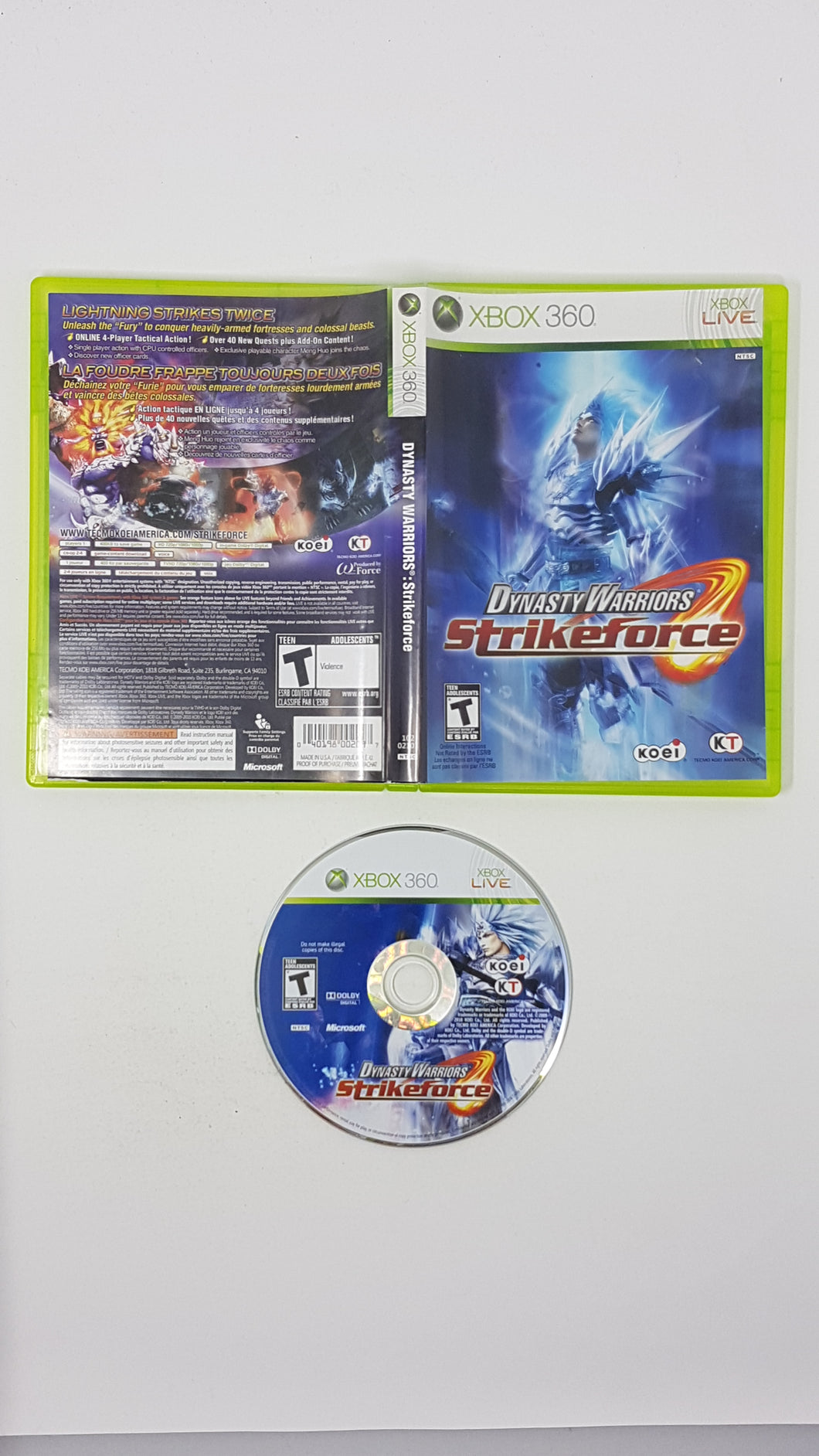 Dynasty Warriors - Strikeforce [cb] - Microsoft Xbox 360