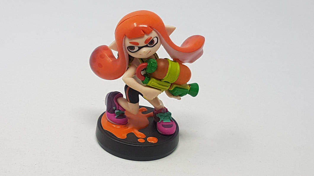Splatoon Inkling Girl Orange - Nintendo Amiibo