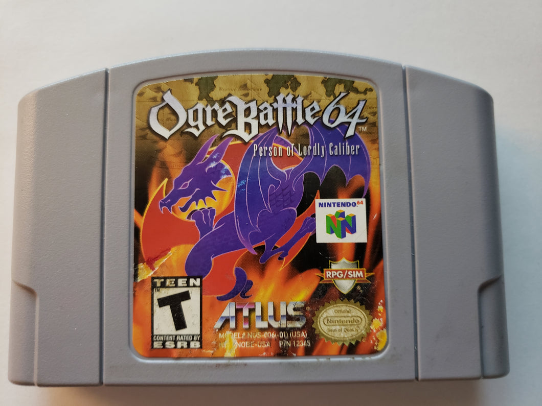 Ogre Battle 64 - Person of Lordly Caliber - Nintendo 64 | N64