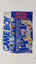 Charger l'image dans la galerie, Metroid II: Return of Samus Double-Sided Promo [Affiche] - Nintendo GameBoy
