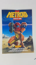 Charger l'image dans la galerie, Metroid II: Return of Samus Double-Sided Promo [Affiche] - Nintendo GameBoy
