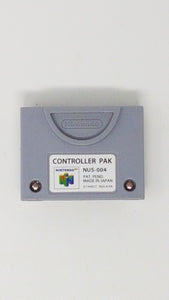 Original Nus-004 Memory Card - Nintendo 64 | N64