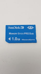 Sandisk Memory Stick Pro Duo 1GB MagicGate Card - Sony PSP