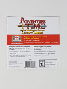 Club Nintendo Adventure Time Ice King Why'd You Steal [Insertion] - Nintendo 3DS