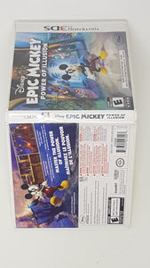 Epic Mickey - Power of Illusion [box] - Nintendo 3DS