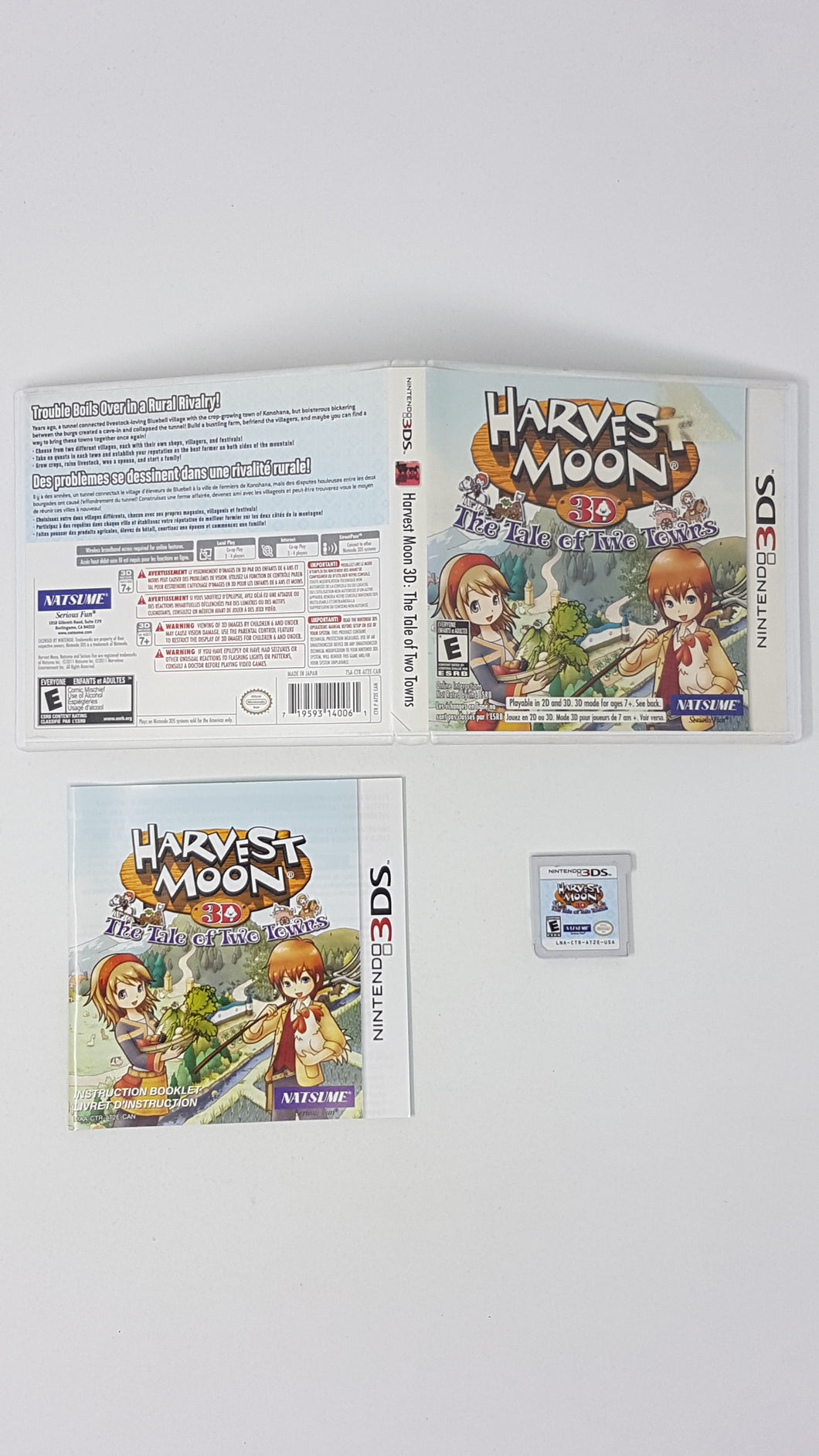 3DS - Harvest Moon - Tale Of Two Towns [cib]