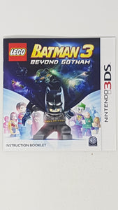LEGO Batman 3 - Beyond Gotham [manual] - Nintendo 3DS
