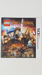 LEGO Lord Of The Rings [manual] - Nintendo 3DS