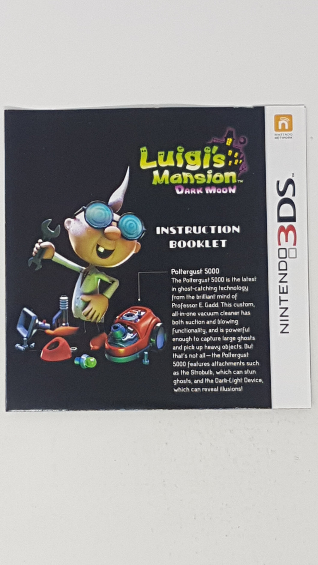 Luigi's Mansion - Dark Moon [manual] - Nintendo 3DS