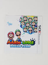 Load image into Gallery viewer, Mario and Luigi - Dream Team [manual] - Nintendo 3DS

