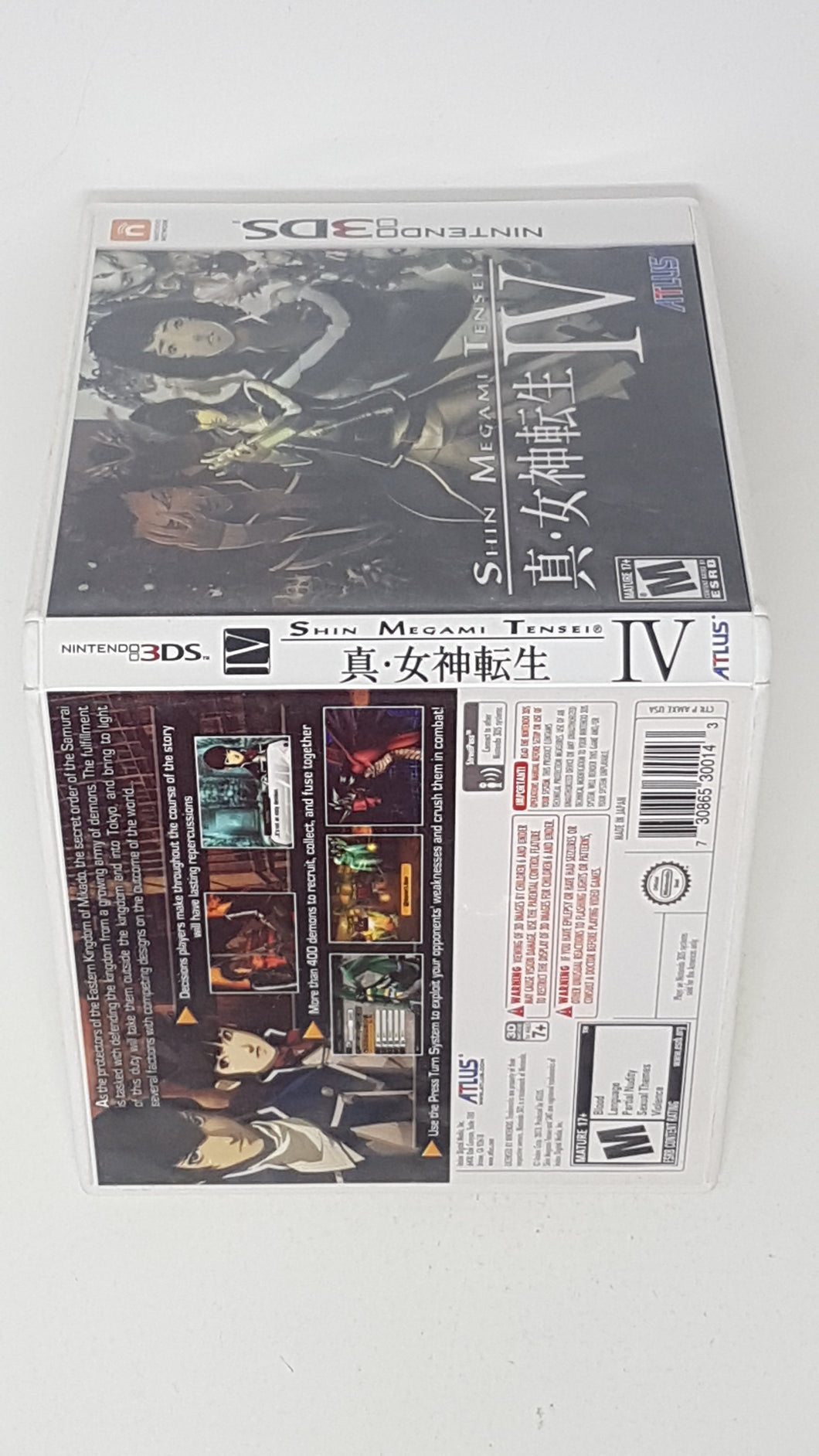 Shin Megami Tensei IV [box] - Nintendo 3DS