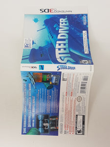 Steel Diver [Cover Art] - Nintendo 3DS