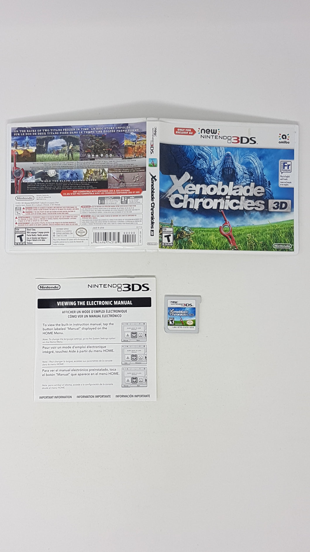 Xenoblade Chronicles 3D - Nintendo 3DS