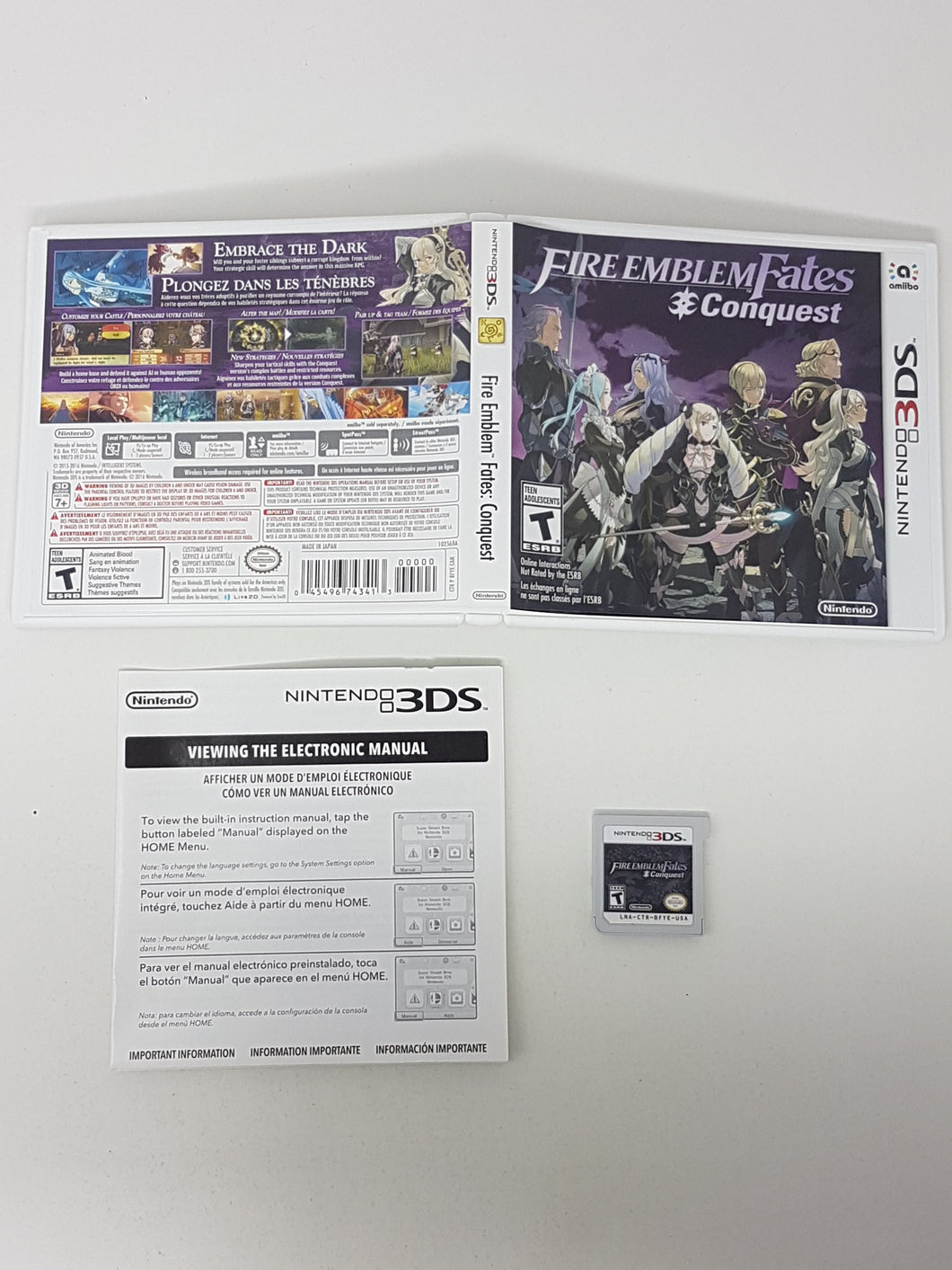 Fire Emblem Fates Conquest - Nintendo 3DS
