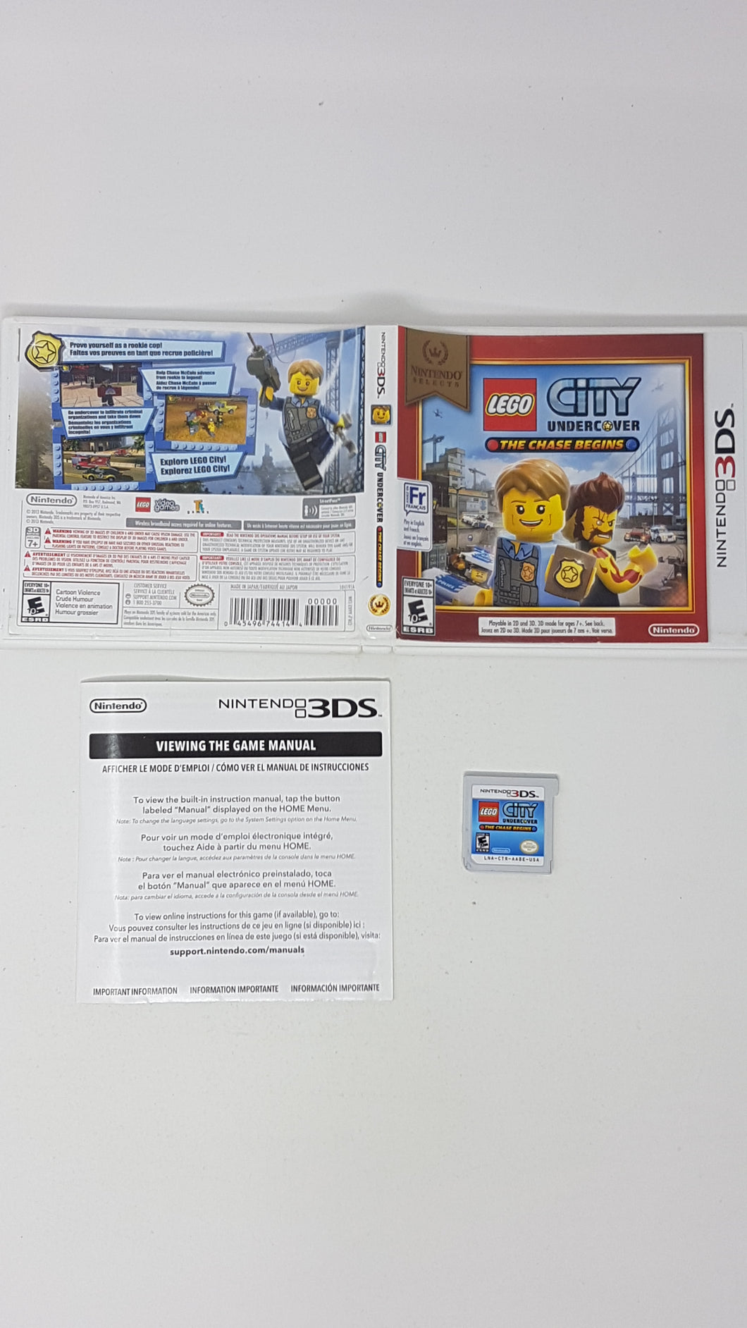 LEGO City Undercover - The Chase Begins - Nintendo 3DS