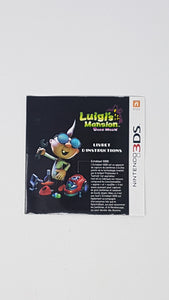 Luigi's Mansion - Dark Moon [Manual] - Nintendo 3DS