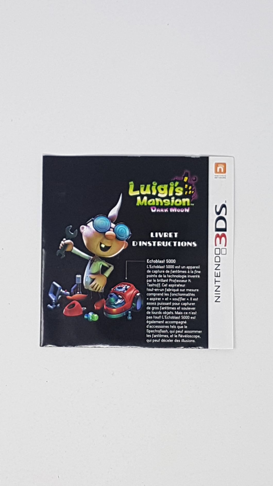 Luigi's Mansion - Dark Moon [Manual] - Nintendo 3DS