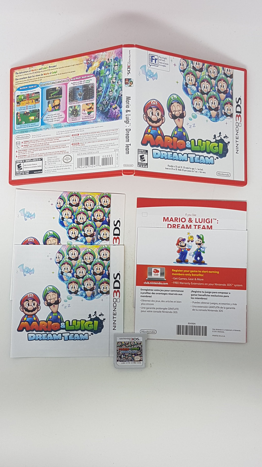 Mario and Luigi - Dream  Team - Nintendo 3DS