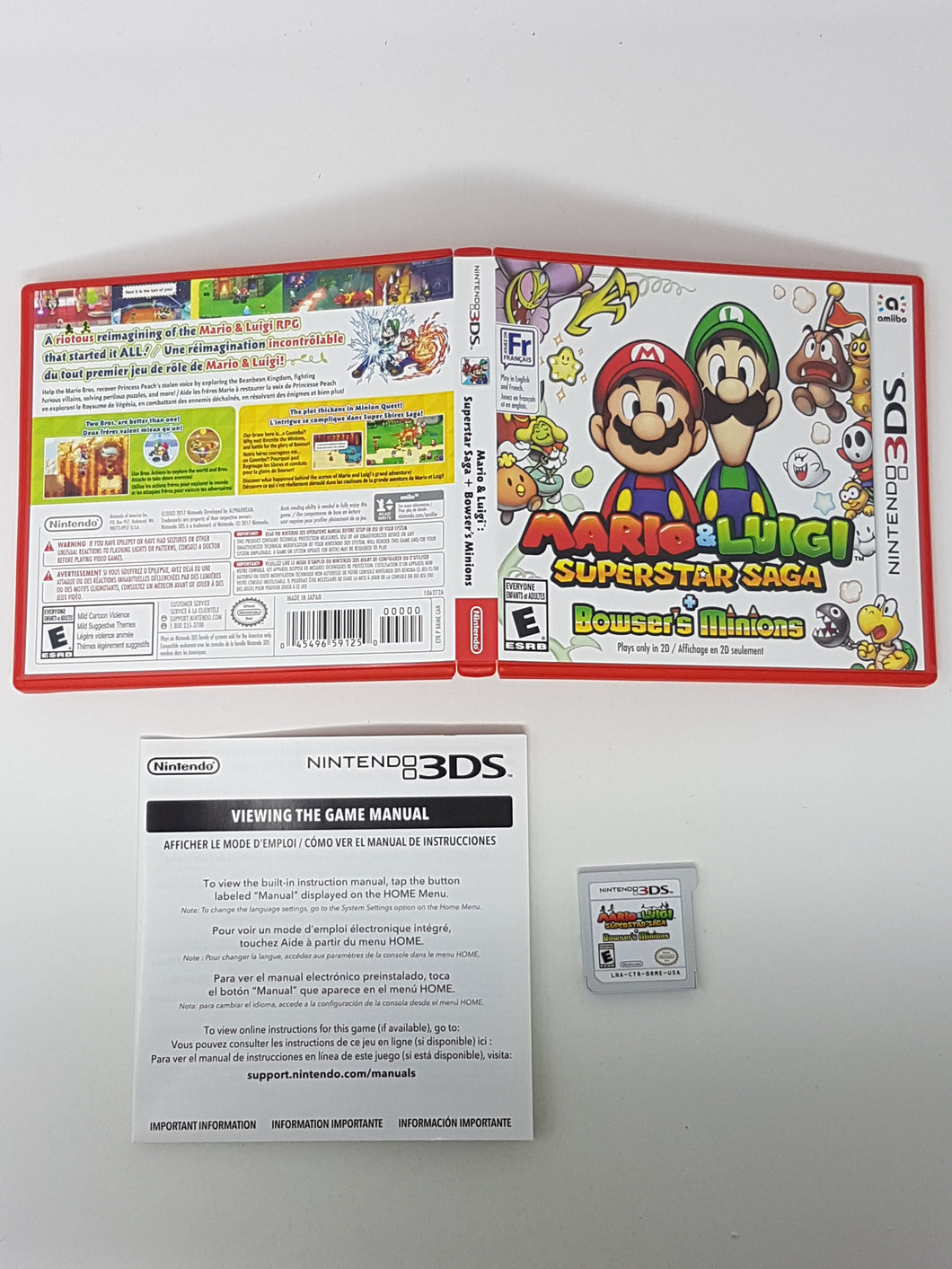 Mario & Luigi - Superstar Saga + Bowser's Minions - Nintendo 3DS
