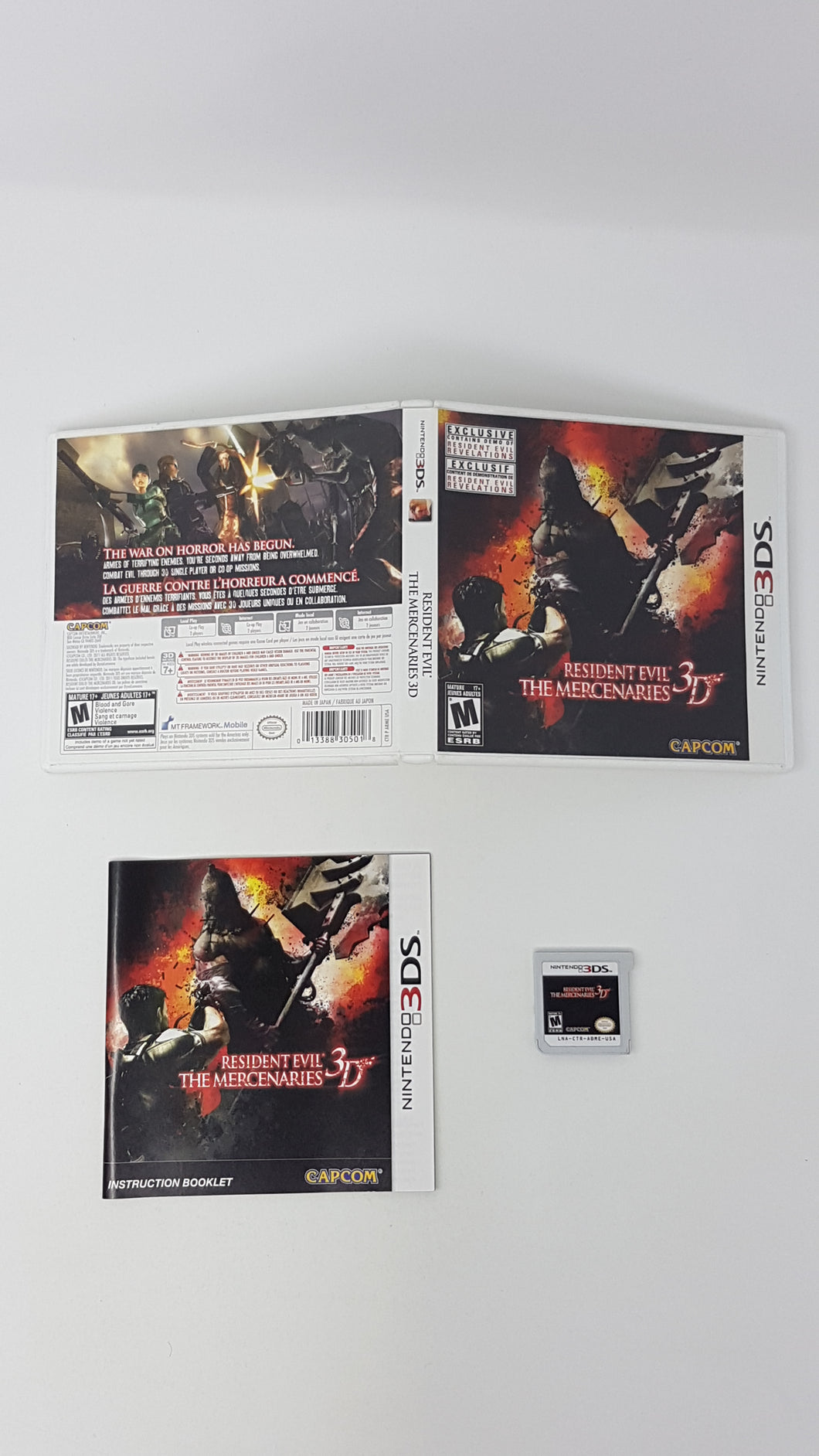 Resident Evil - The Mercenaries 3D - Nintendo 3DS