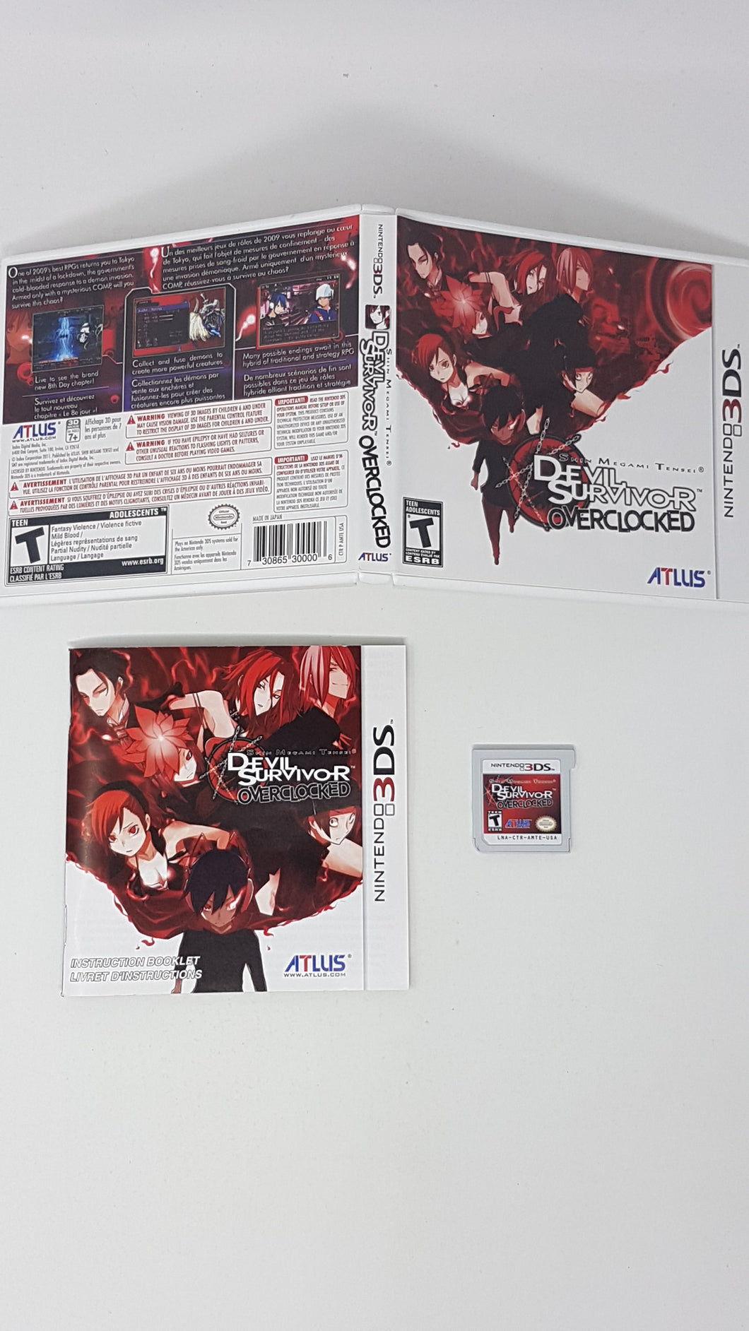 Shin Megami Tensei - Devil Survivor Overclocked - Nintendo 3DS