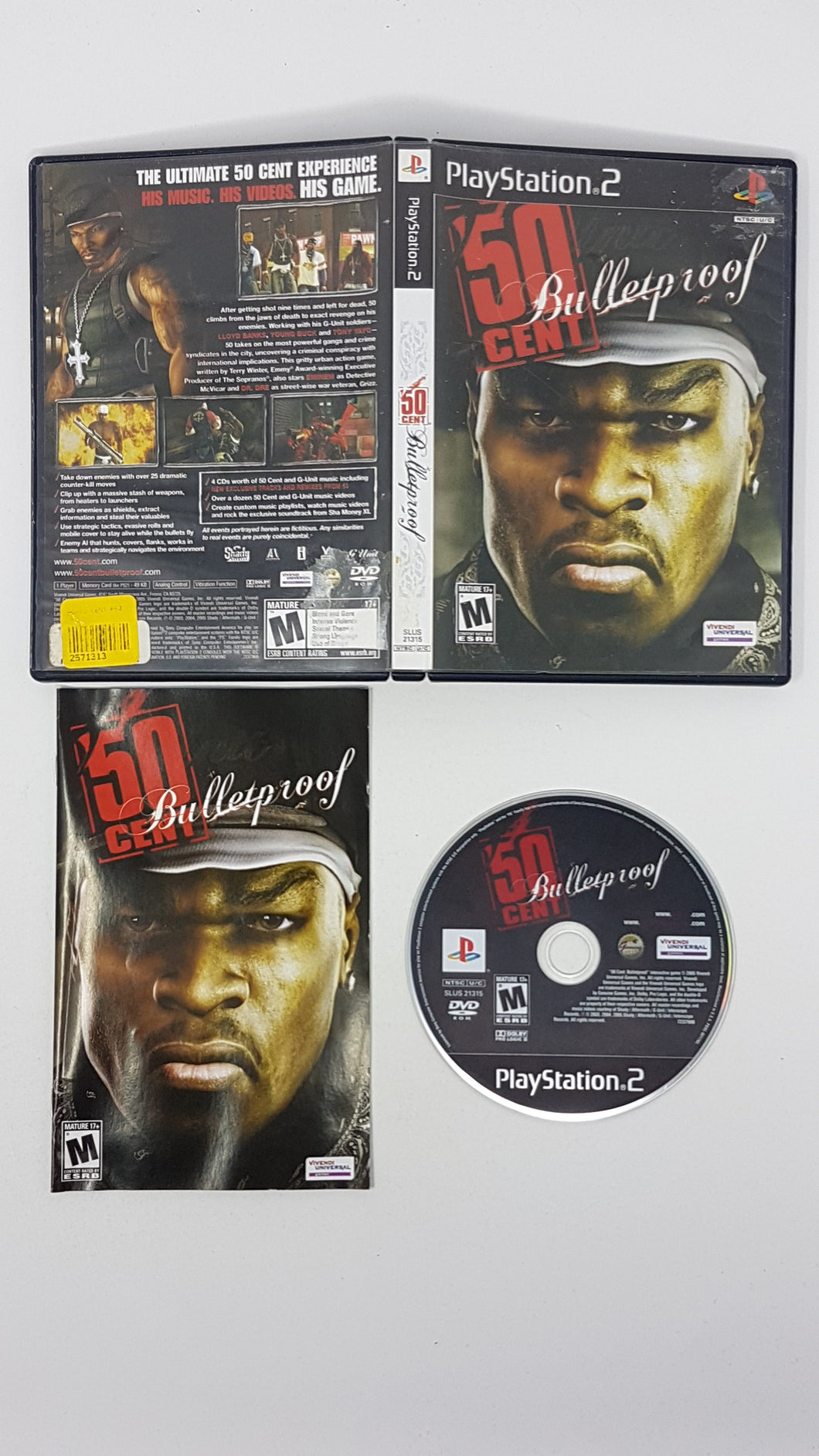 50 Cent Bulletproof - Sony Playstation 2 | PS2