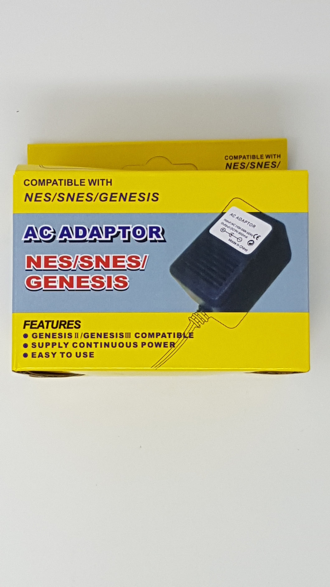AC ADAPTER 3 IN 1 FOR NES/SNES/GENESIS MODEL1
