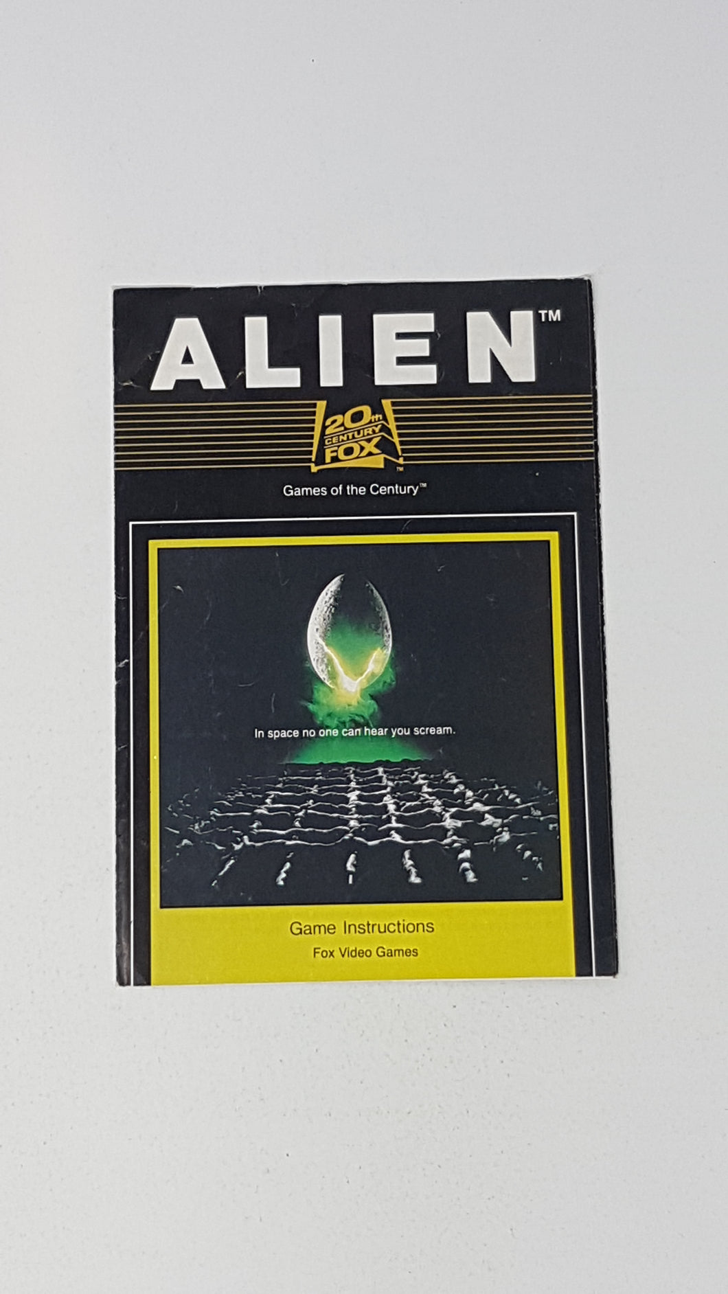 Alien [manual] - Atari 2600