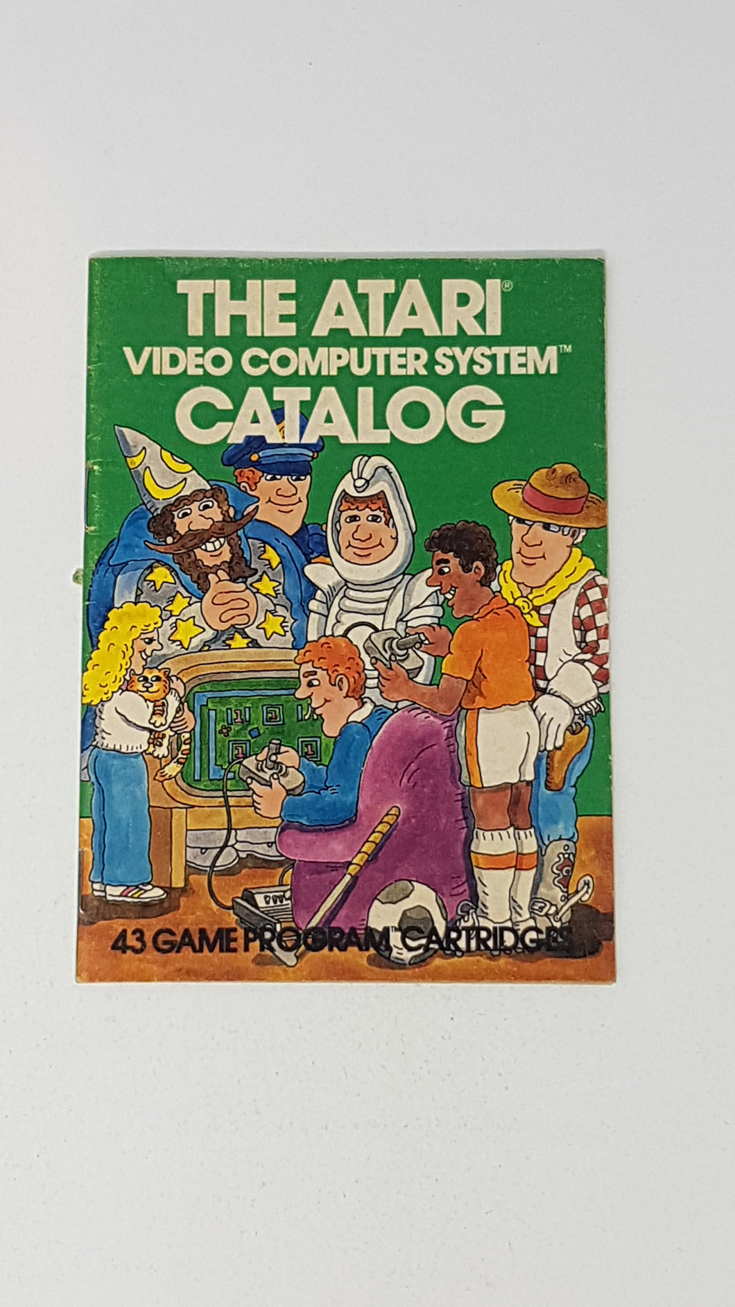Atari 2600 Catalog Video Computer System 43 Game Program Cartridges