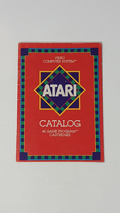 Atari 2600 Catalog Video Computer System 45 Game Program Cartridges