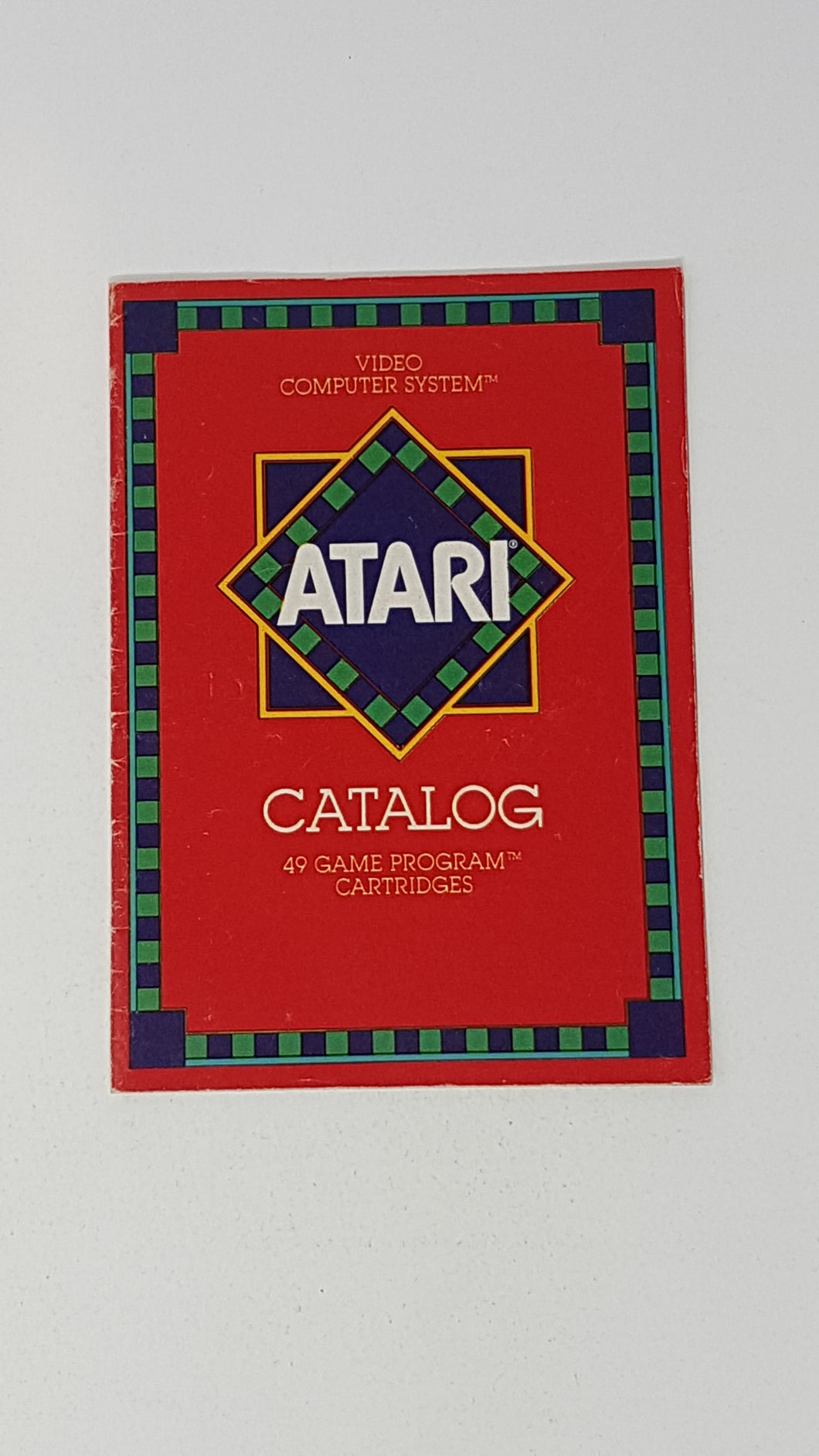Atari 2600 Catalog Video Computer System 49 Game Program Cartridges