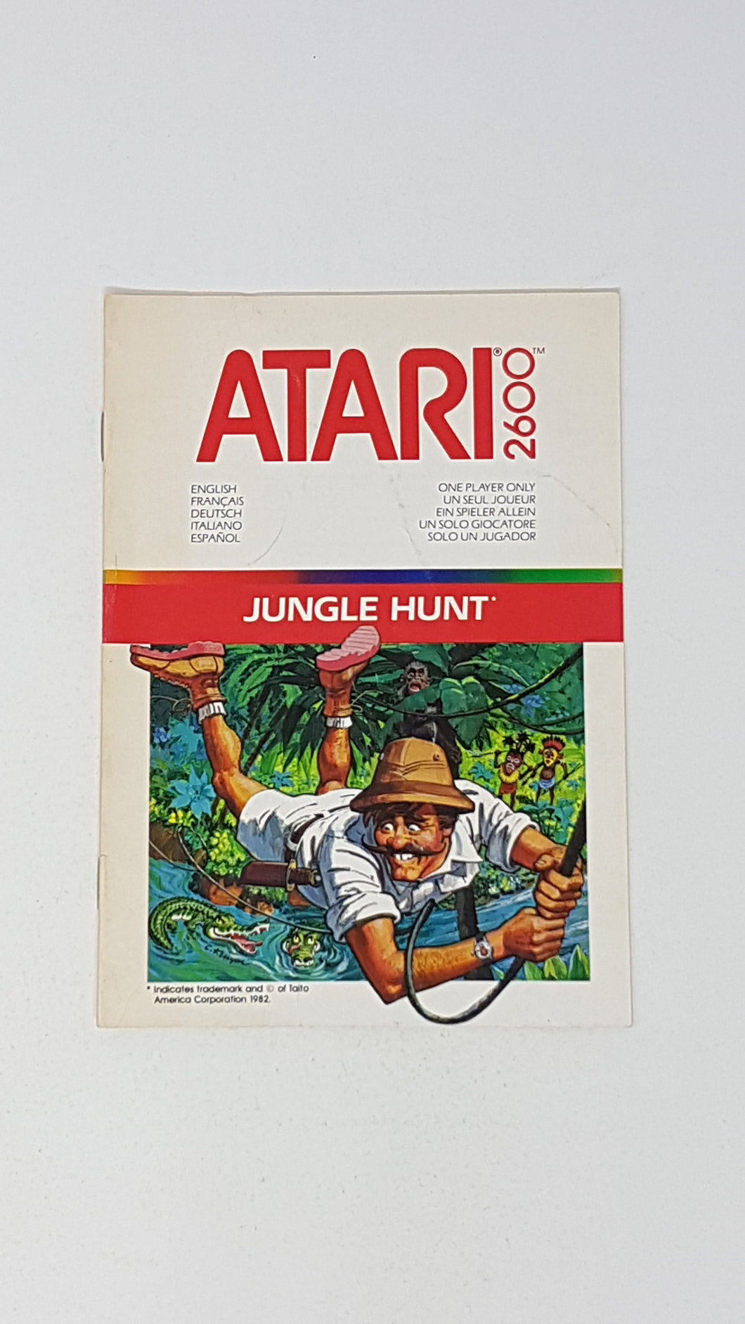 Jungle Hunt [manual] - Atari2600