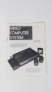 Atari 2600 system instruction manual
